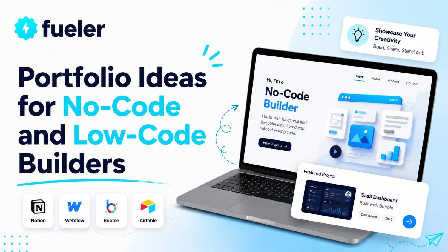 Portfolio Ideas for No-Code and Low-Code Builders
