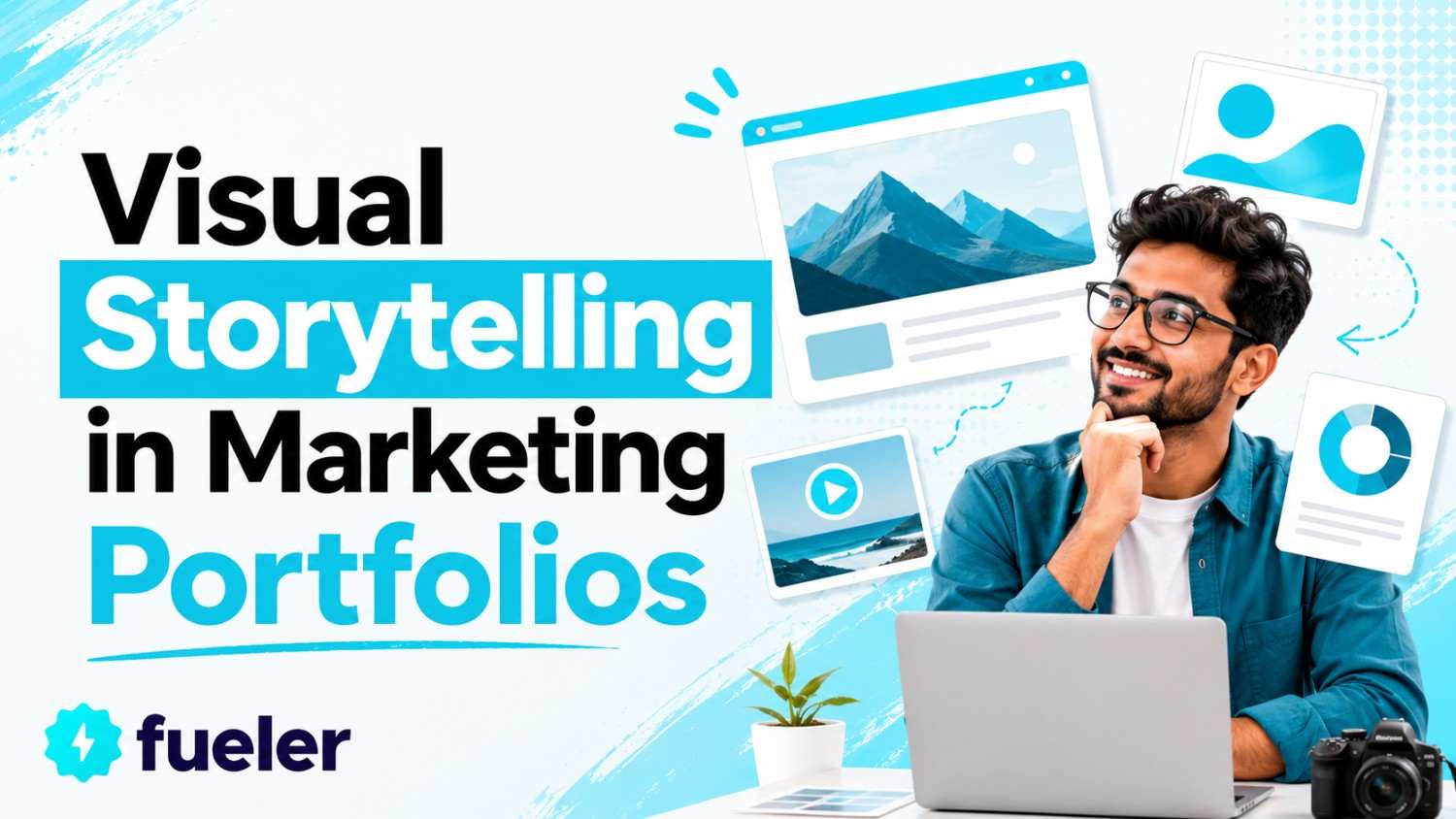 Visual Storytelling in Marketing Portfolios