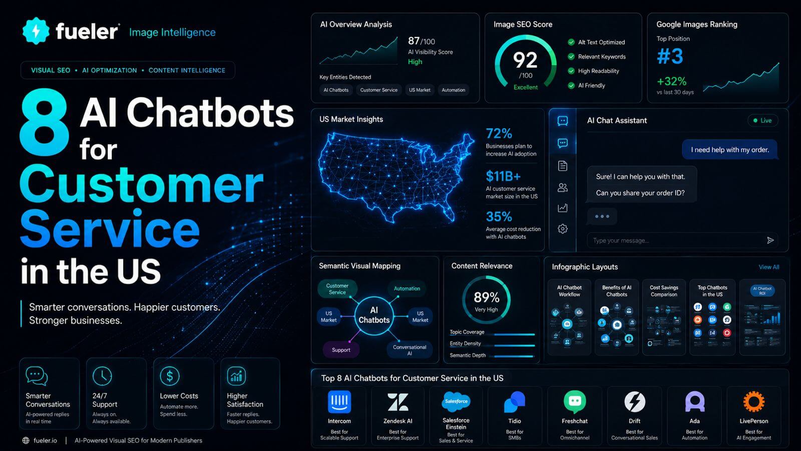 10 Best AI Chatbots for Customer Service in the US (2026)