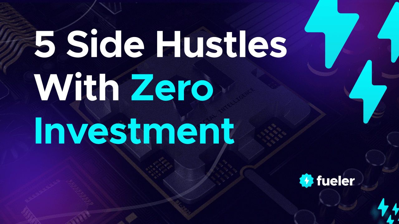 5 Side Hustles to Make 15k per Month with Zero Investment from Home