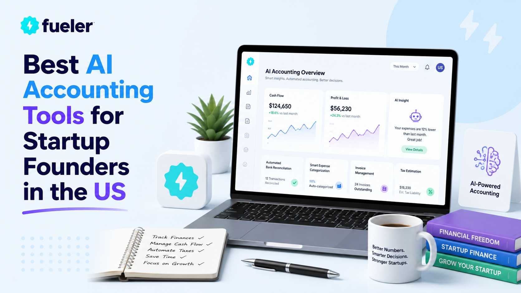 9 Best AI Accounting Tools for Startup Founders in the US