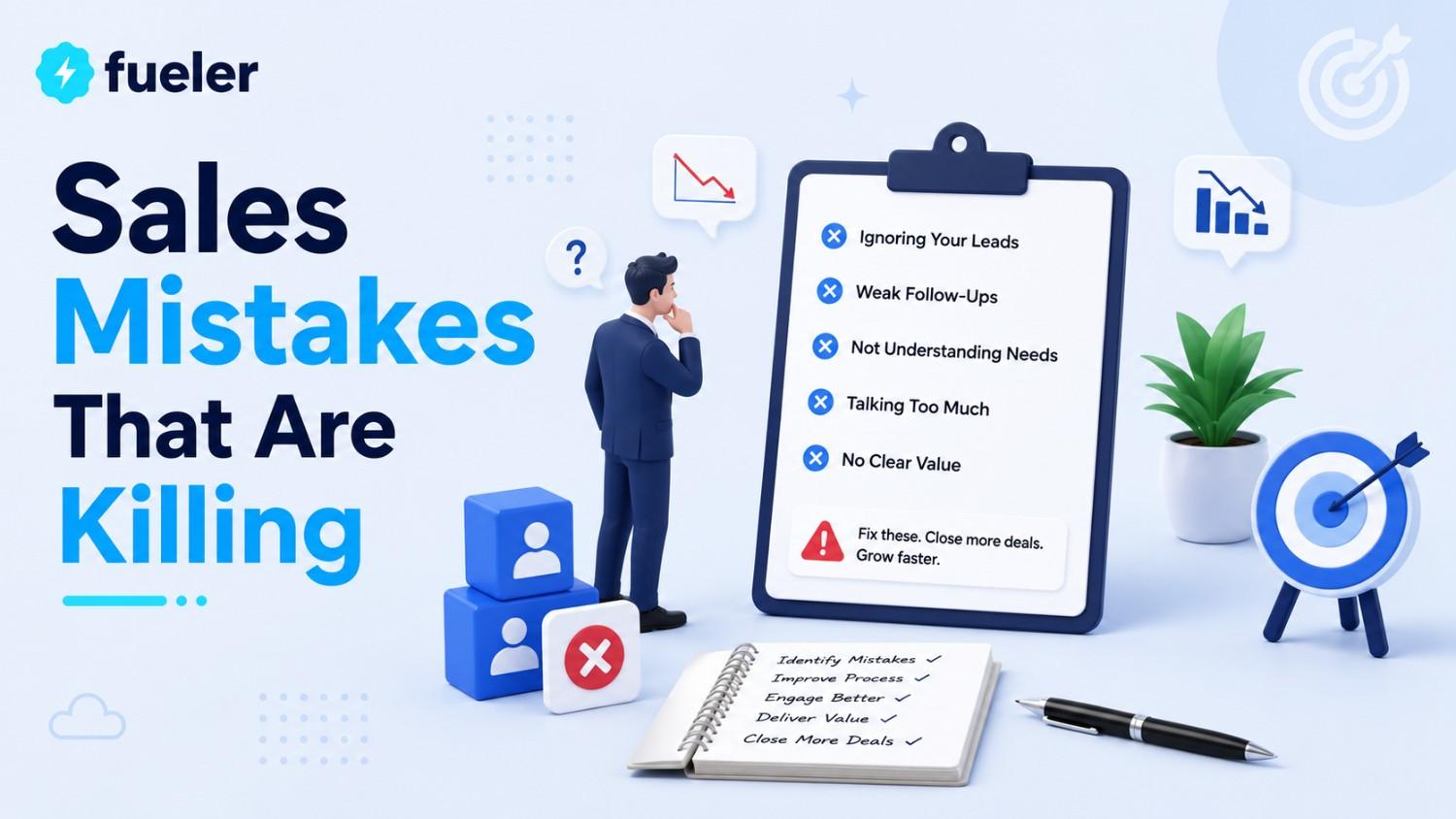 5 Sales Mistakes That Are Killing Your Agency’s Growth