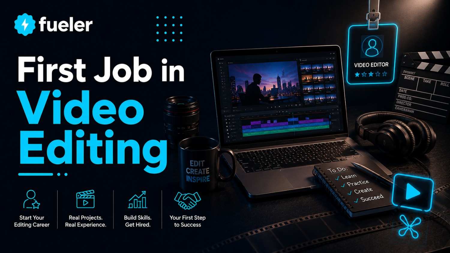 Tips for Landing Your First Job in Video Editing