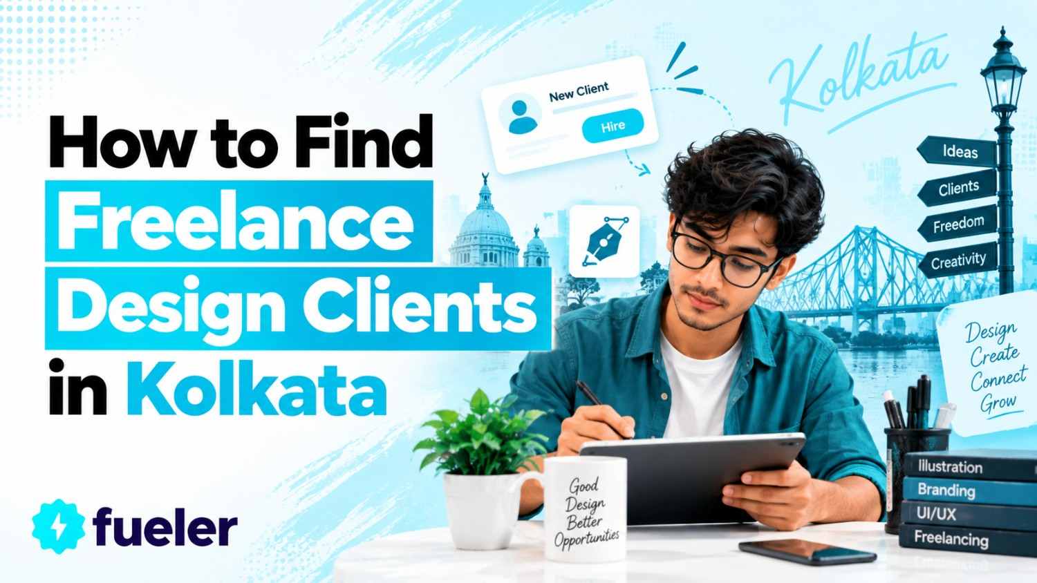 How to Find Freelance Design Clients in Kolkata in 2026