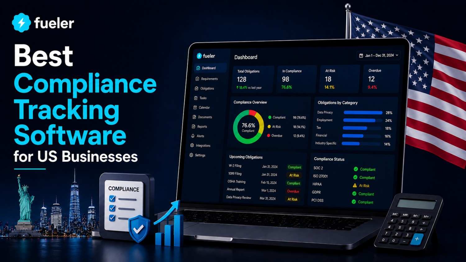 8 Best Compliance Tracking Software for US Businesses