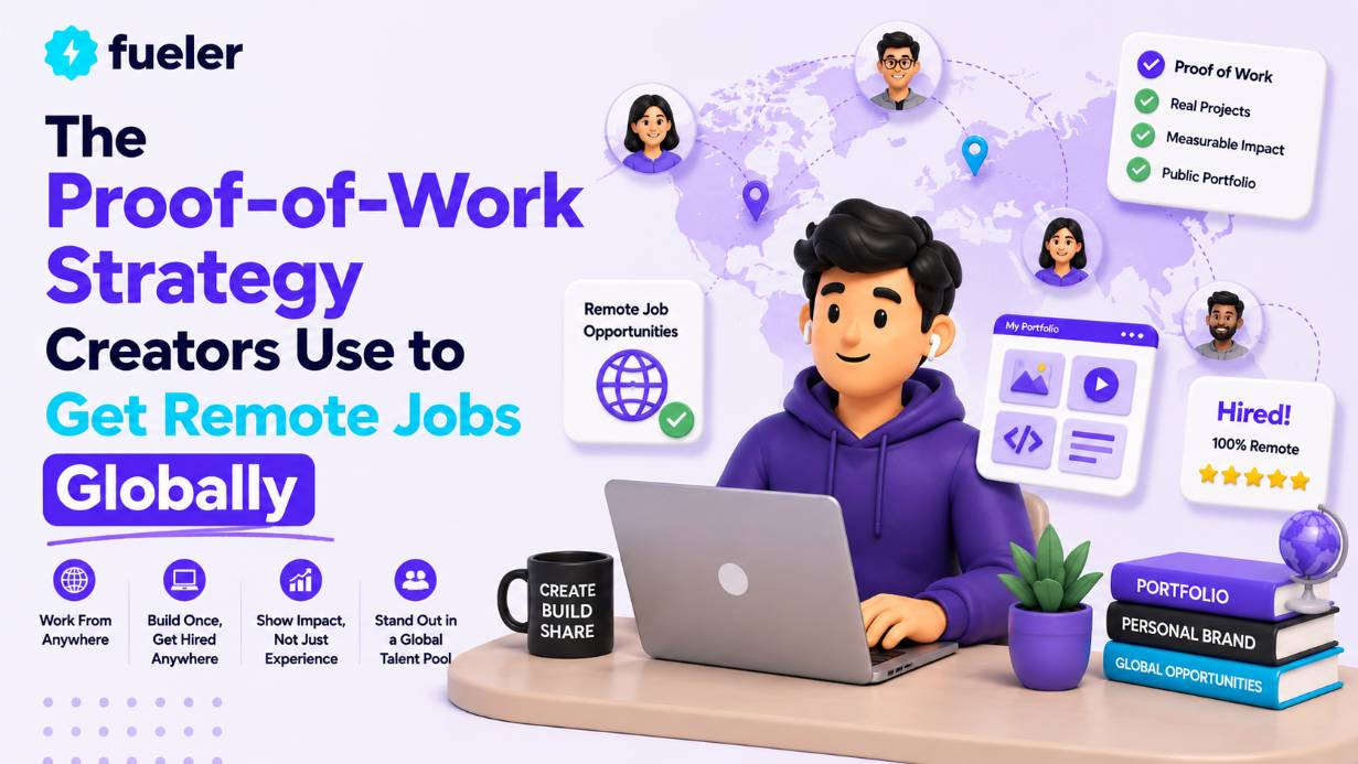 The Proof-of-Work Strategy Creators Use to Get Remote Jobs Globally