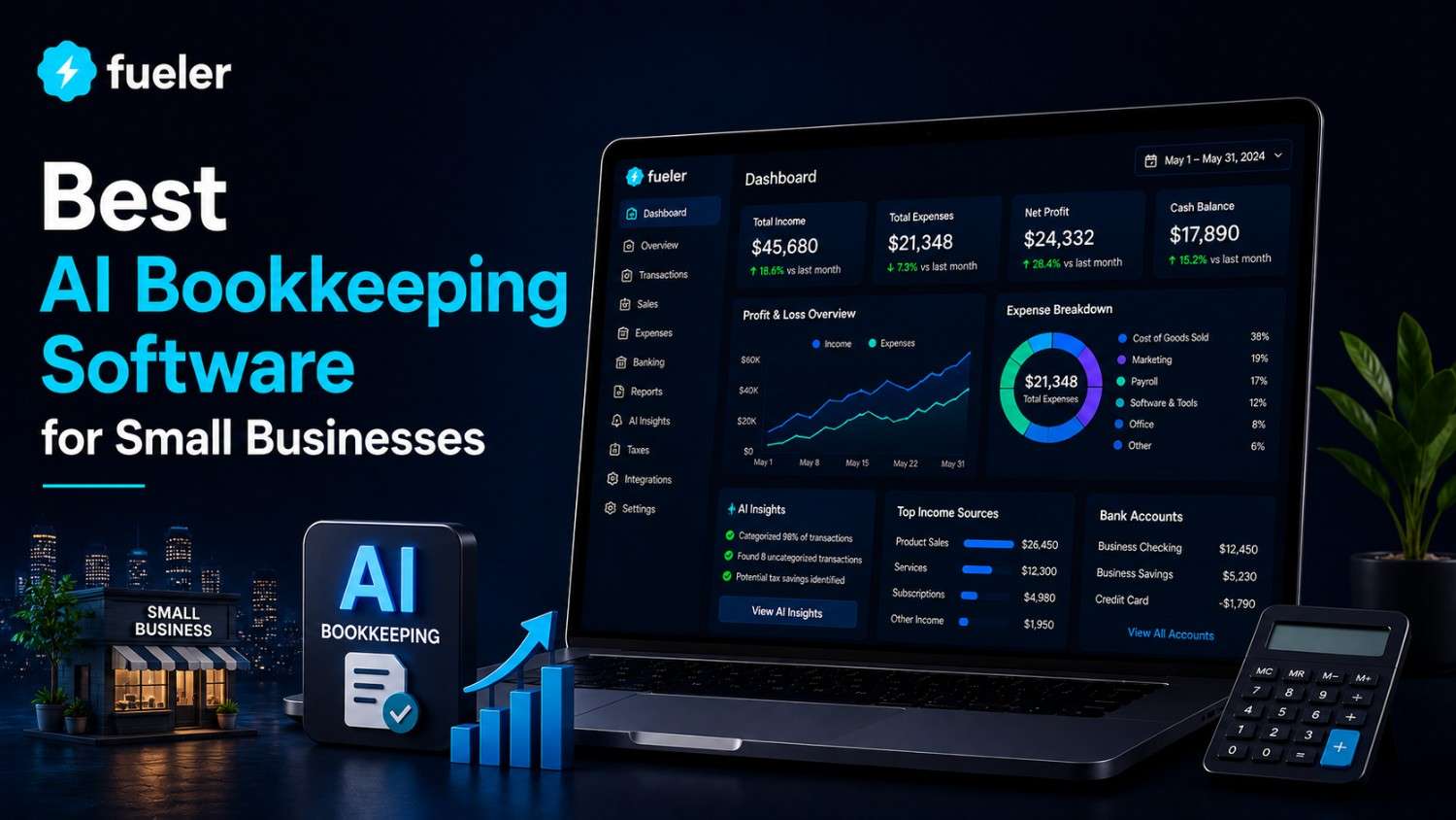 9 Best AI Bookkeeping Software for Small Businesses