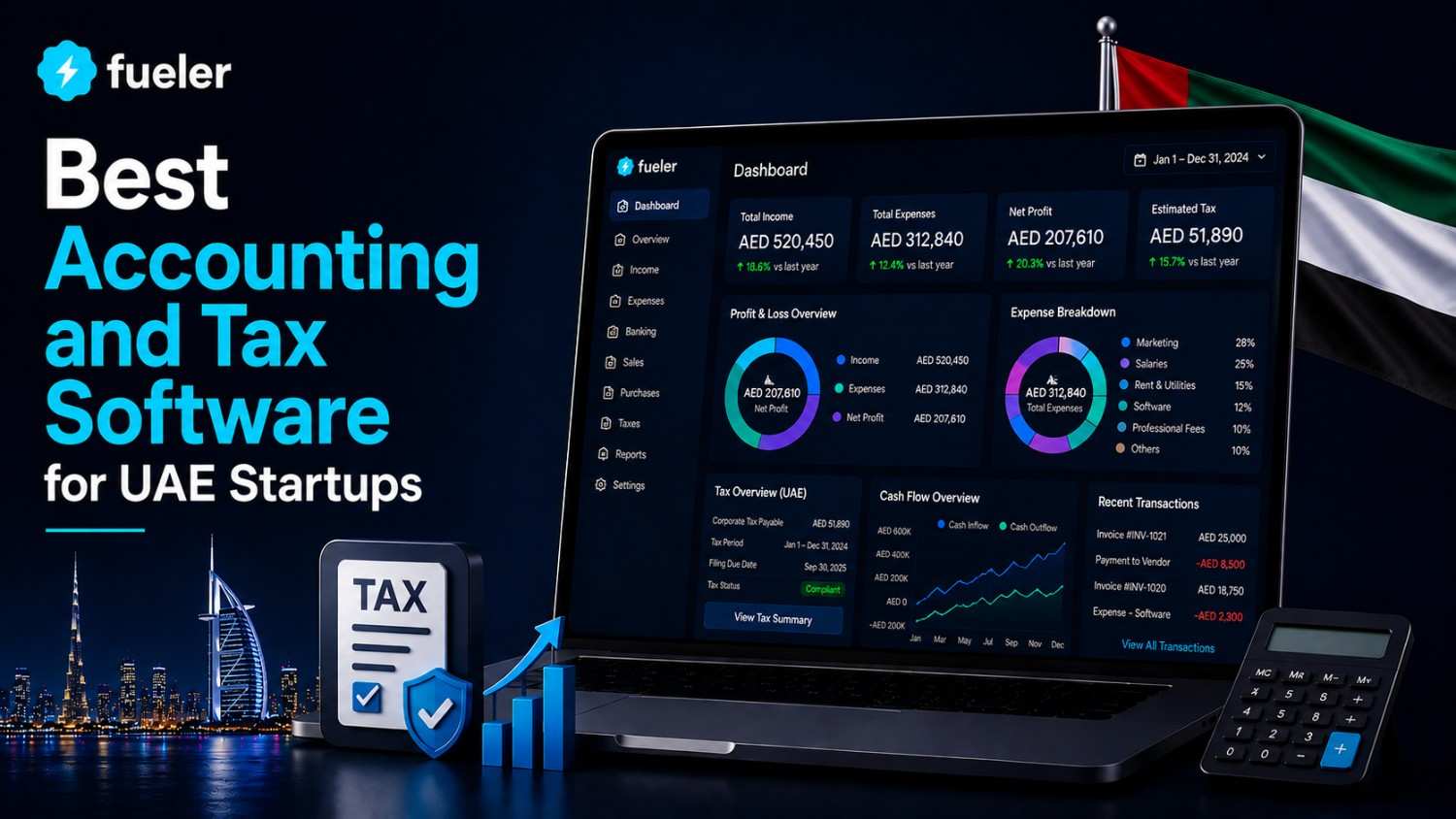 7 Best Accounting and Tax Software for UAE Startups