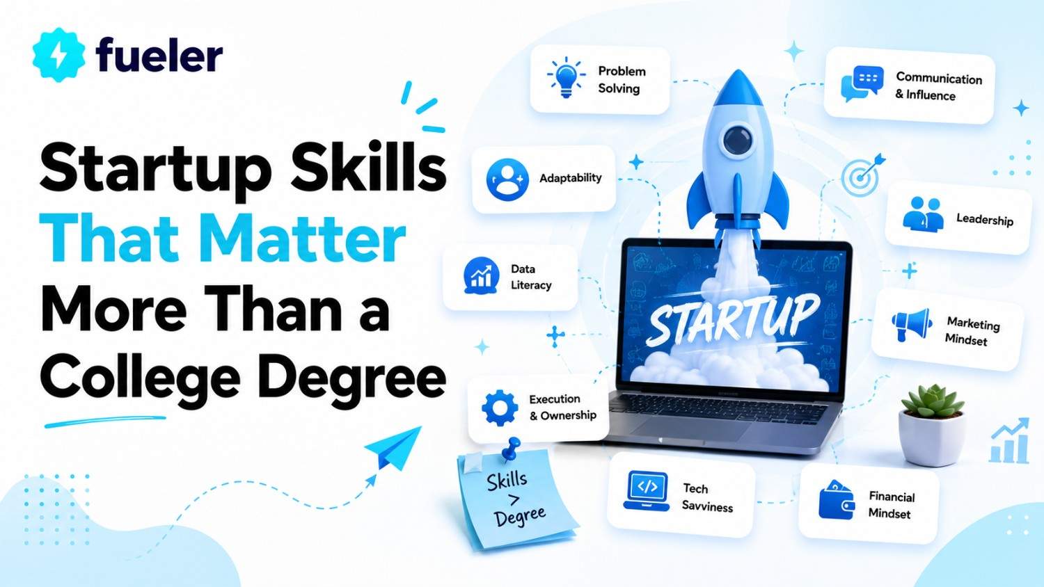 Startup Skills That Matter More Than a College Degree