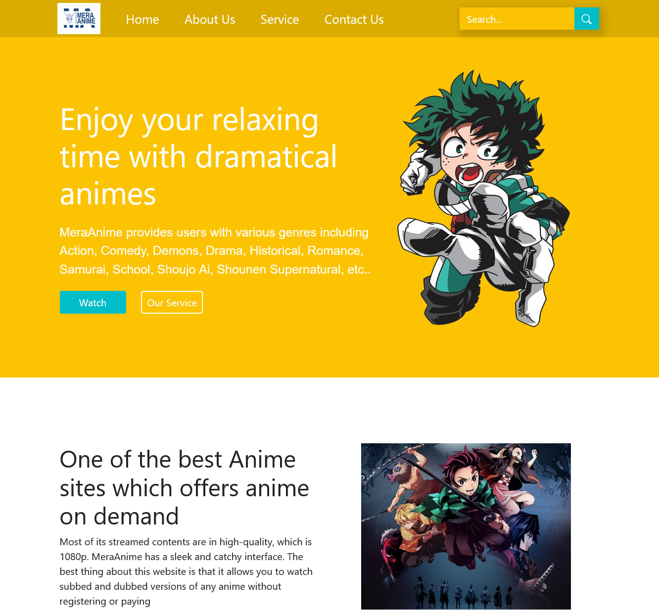 Mera Anime site - Fueler