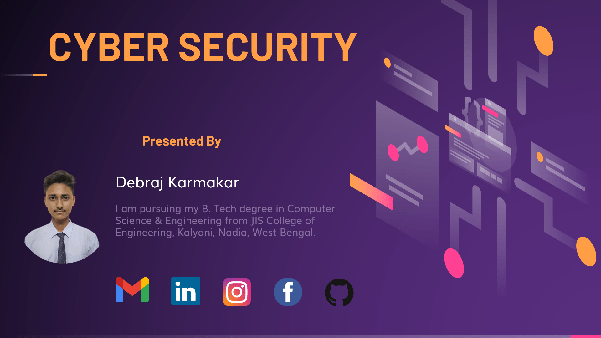 cyber security presentation slideshare